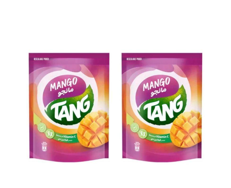 Tang Mango Flavoured Drinking Powder - 375g (Pack of 2)