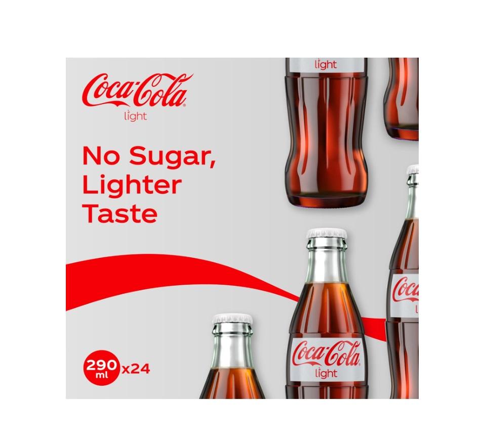 Coca-Cola Light, NRB - 290 ml x 24