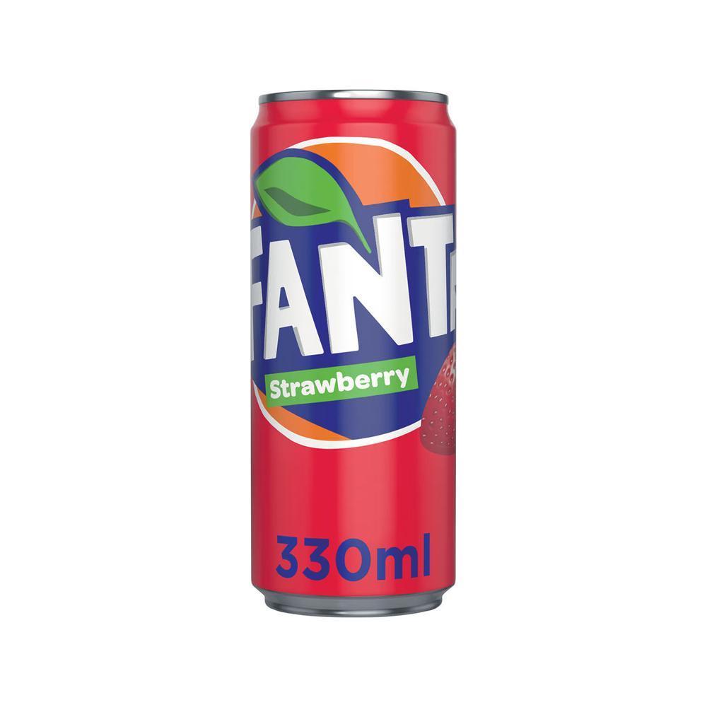 Fanta Strawberry, Can - 330 ml