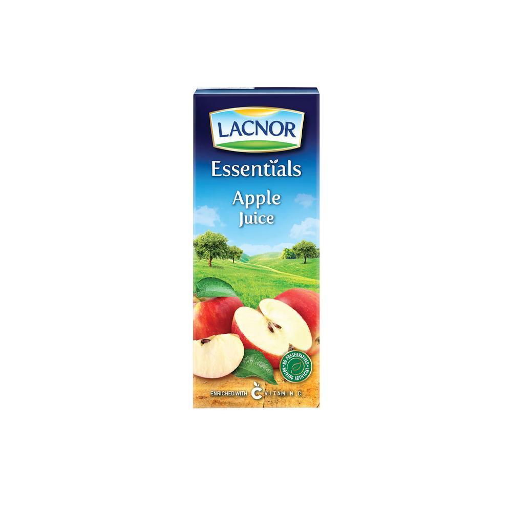 Lacnor Essentials Apple Juice - 180 ml x 8