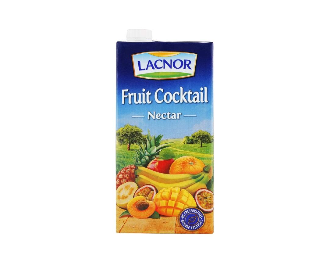 Lacnor Essentials Fruit Cocktail - 1 Liter x 4