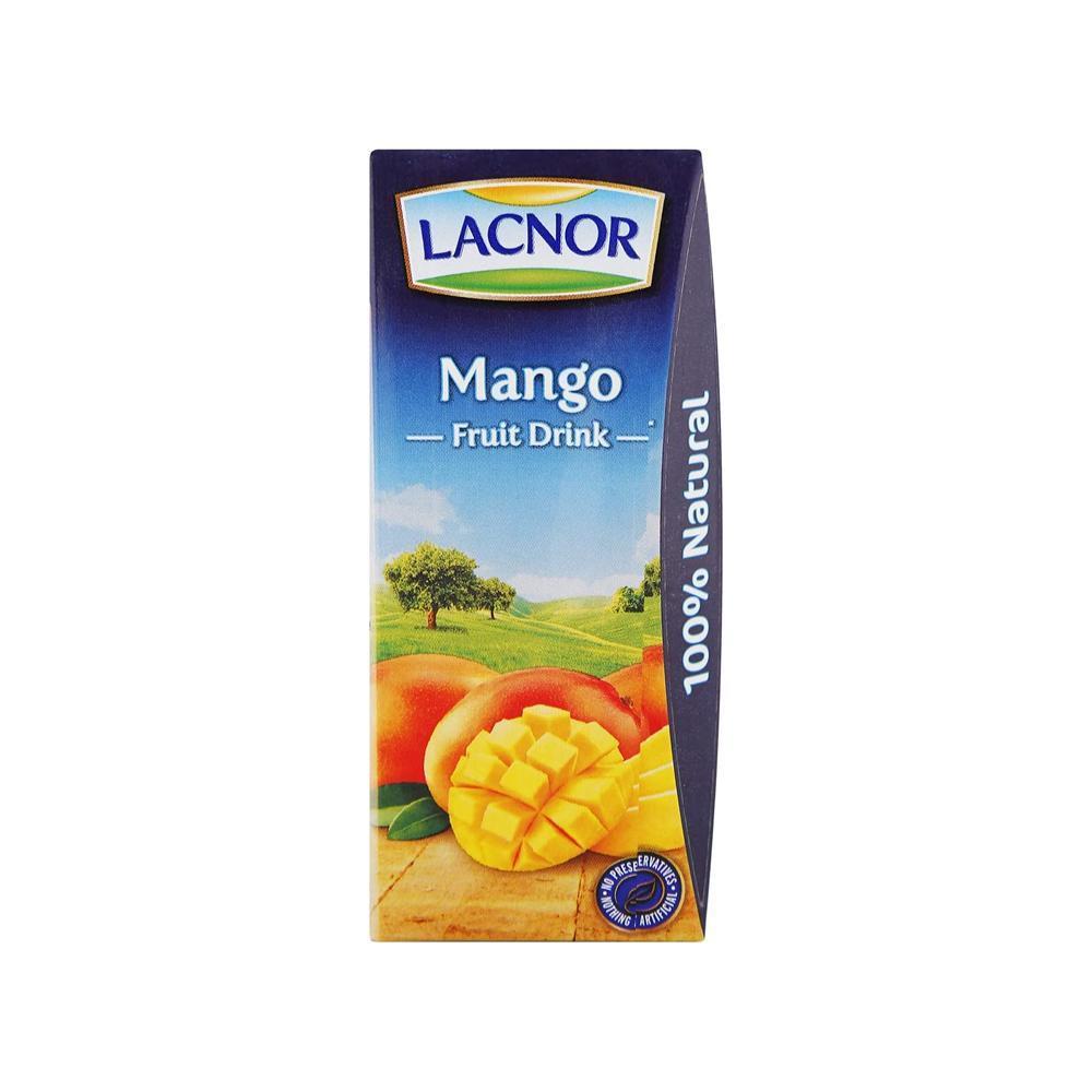 Lacnor Essentials Mango Juice - 180 ml x 8
