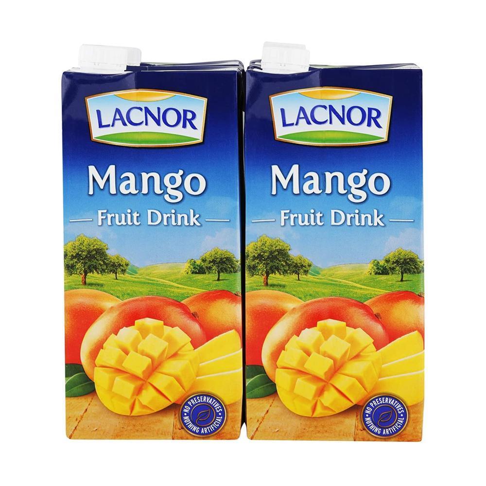 Lacnor Essentials Mango Juice - 1 Liter x 4
